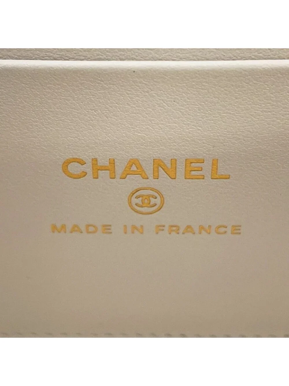 Chanel Chain Shoulder Bag Vanity CC Logo Quilted Playing Card Caviar Leather - Picture 10 of 10